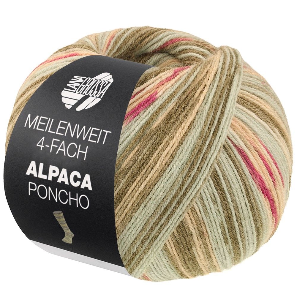 Lana Grossa MEILENWEIT 100 ALPACA PONCHO (100g) Lana Grossa MEILENWEIT 100 ALPACA PONCHO (100g)
