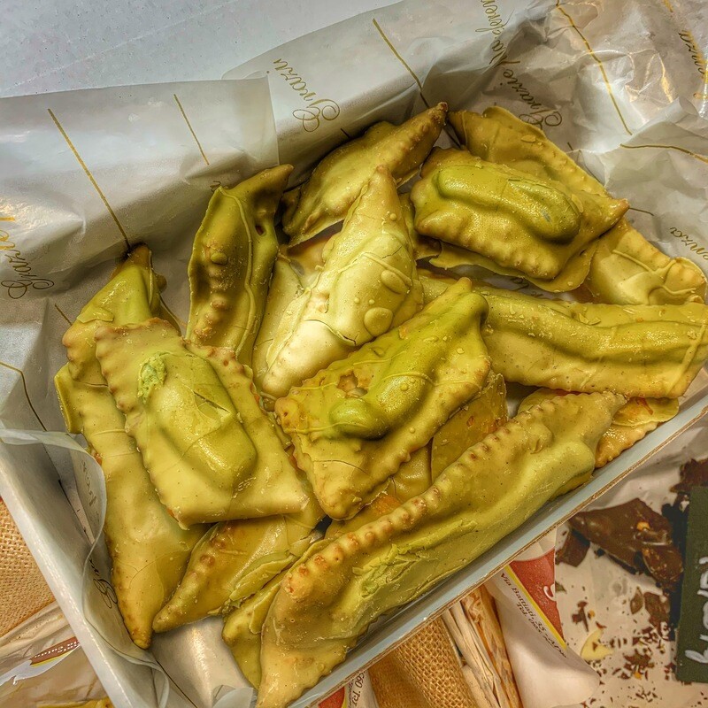 Al Pistacchio, farcite e glassate 💚 