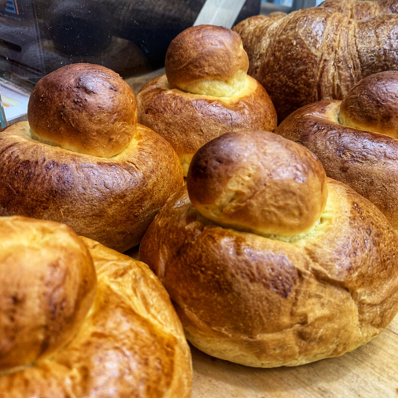 Brioche Col Tuppo (senza uova e latte) 