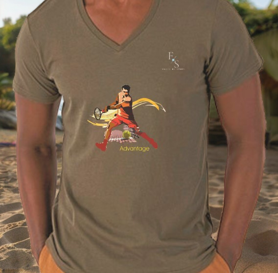 Tennis Sportshirt men