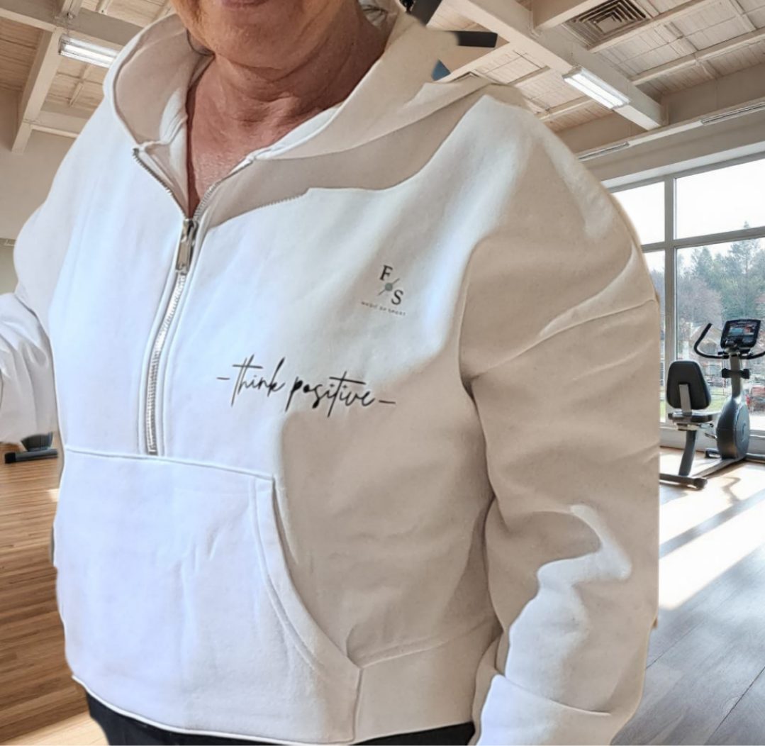 Kapuzenjacke  half zip