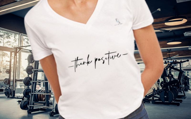 Think positiv Sportshirt Damen