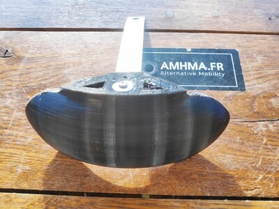 Lèche-roue arrière 'sport' incassable en TPU made in France