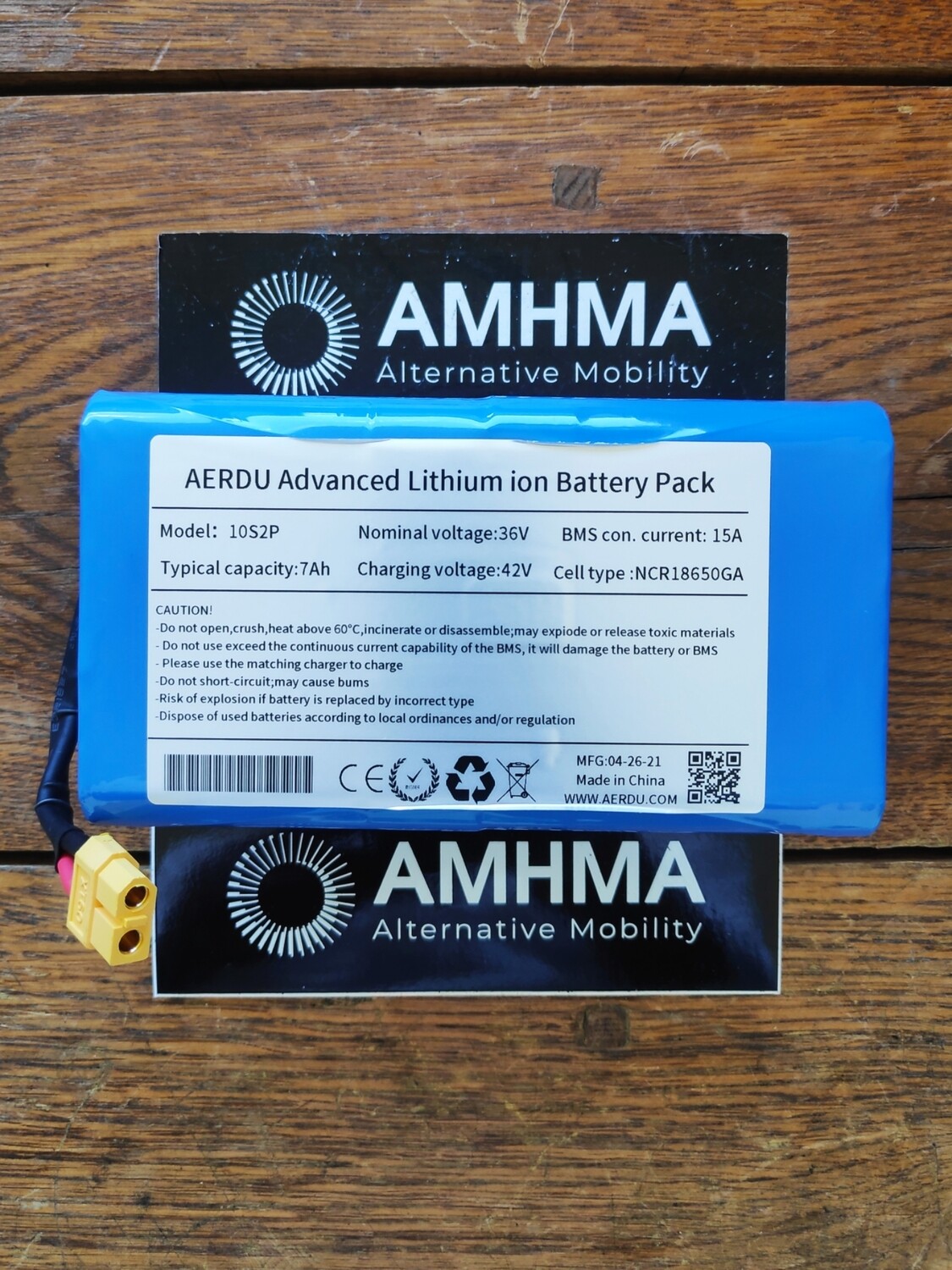 Batterie 36V 10s2p 7Ah