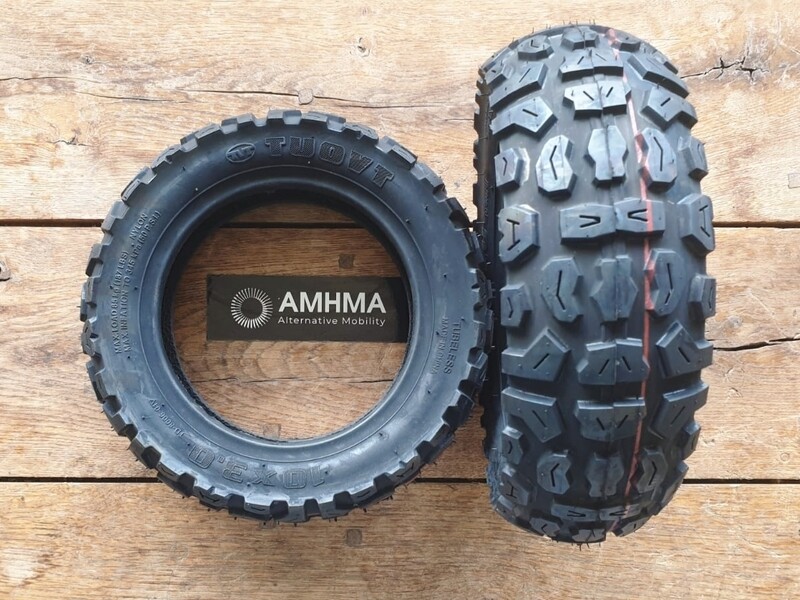 Pneu route 80/65-6 10x3 TUOVT ultra larges version chemin (crampons, nouvelle version) 