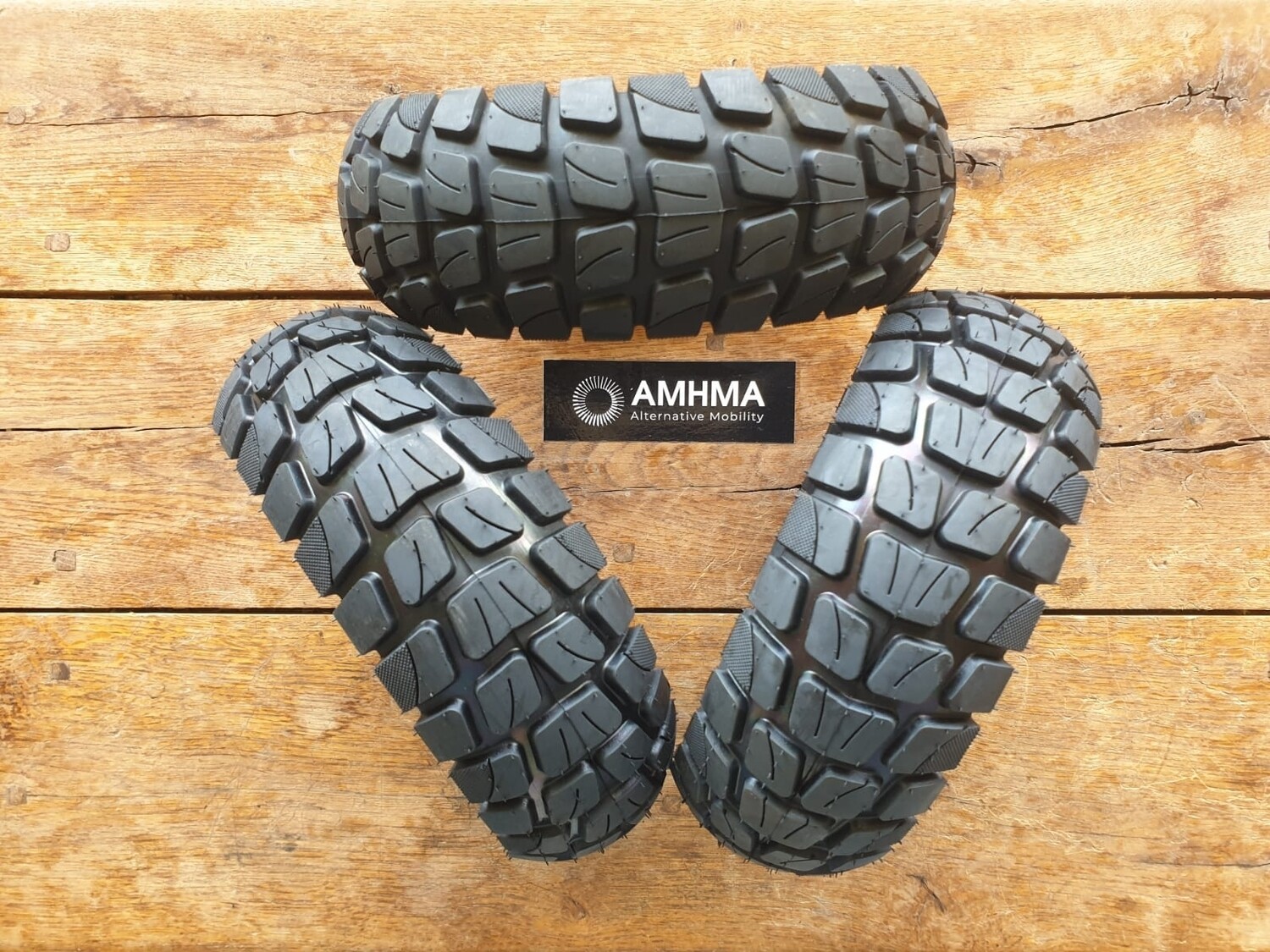Pneu route 80/65-6 10x3 Xuancheng larges version terrain (crampons) 
