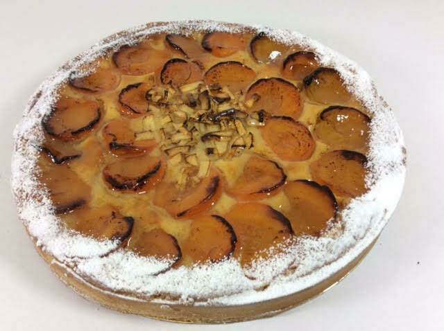 Apple and apricot Frangipane Tart 6 to 8 portions