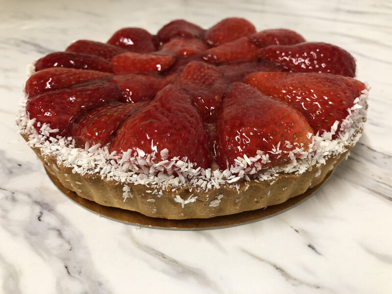 Strawberry  tart 6-8 portions