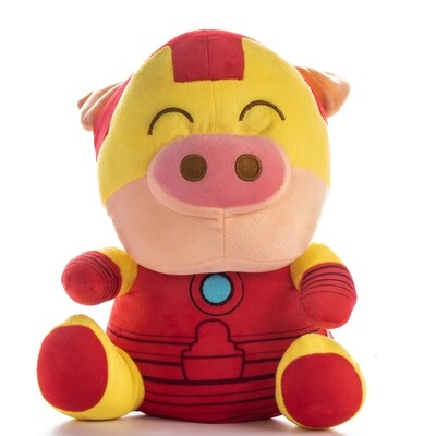 Peluche Cerdito Iron Man en caja de regalo | Giftyflor Peluche Cerdito Iron Man en caja de regalo | Giftyflor