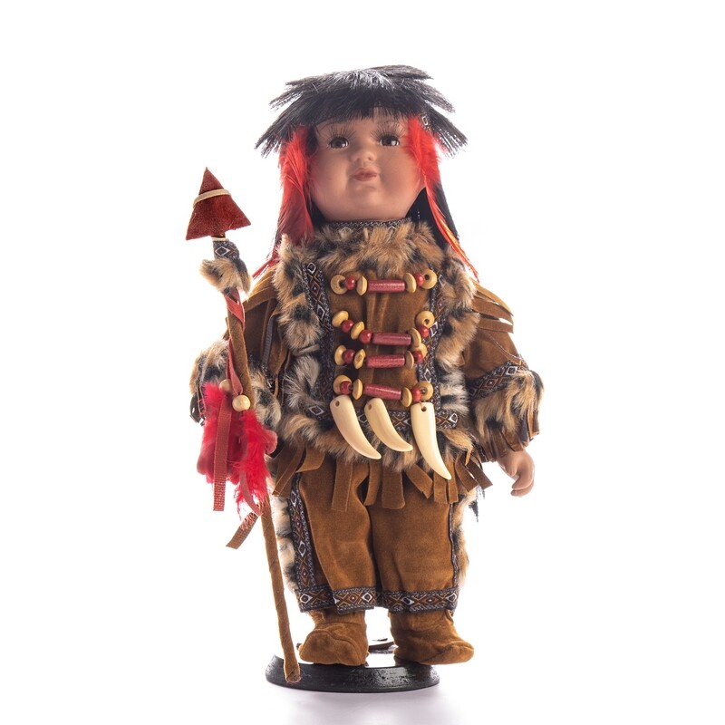 Peluche: Figura de Indio en caja de regalo | Giftyflor