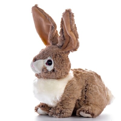 peluche de conejo marron