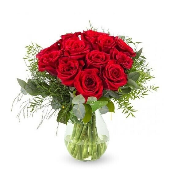 Gyordana | Arreglo de 18 Rosas Rojas