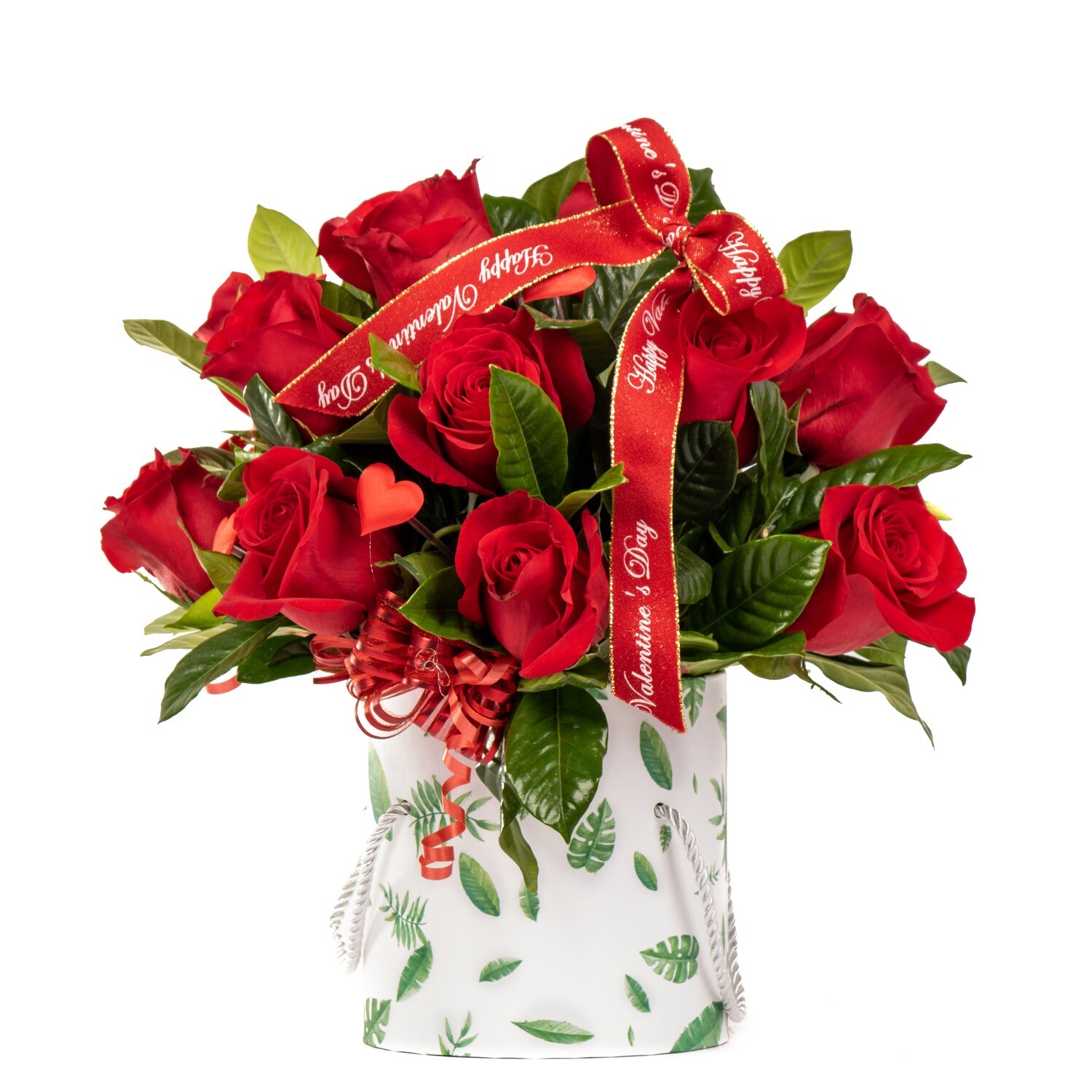 Rosas en sombrerera - Darlene