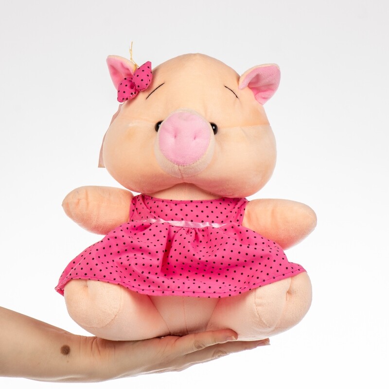 Peluche Cerdita con Vestido
