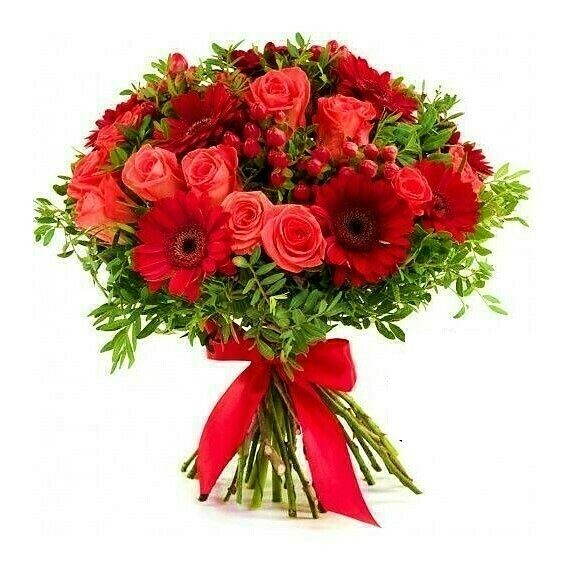 Xinny bouquet de Gerberas y rosas