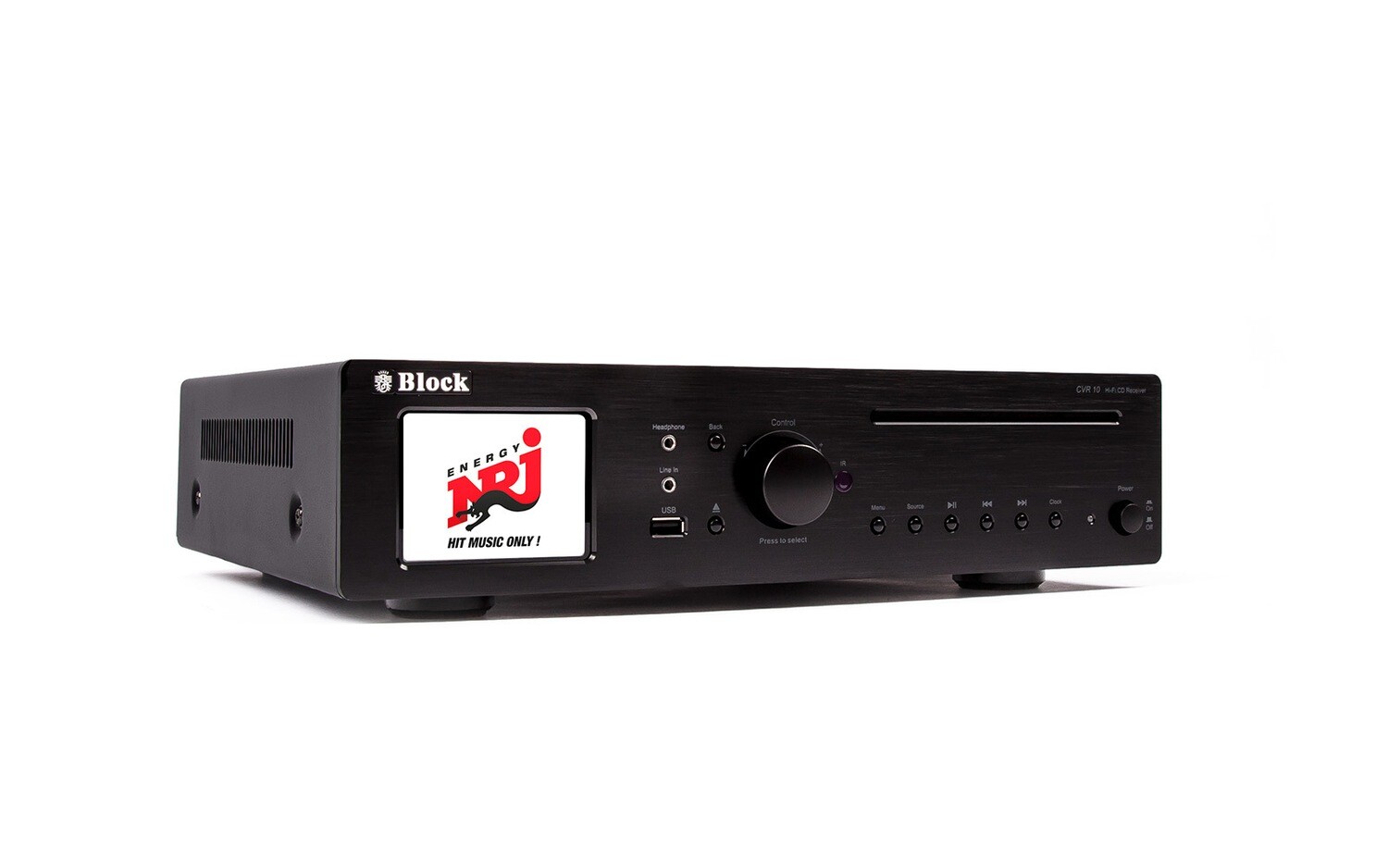 Block CD Receiver CVR-10 - Saphirschwarz