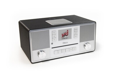 Block Design-Radio AURORA Smartradio (Anthrazit, Schwarz, Weiss, Rot, Walnuss)