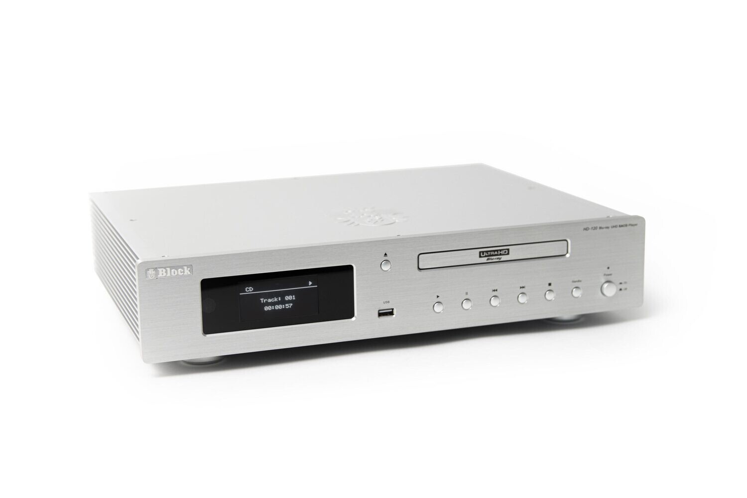 Block Blu-Ray Disc Player HD 120 - Diamantsilber