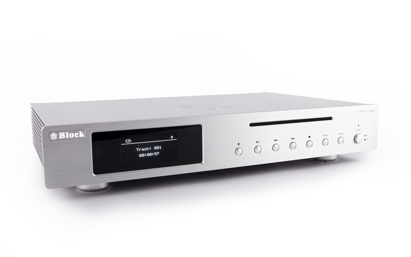 Block CD Player C-120 - Diamantsilber Block CD Player C-120 - Diamantsilber