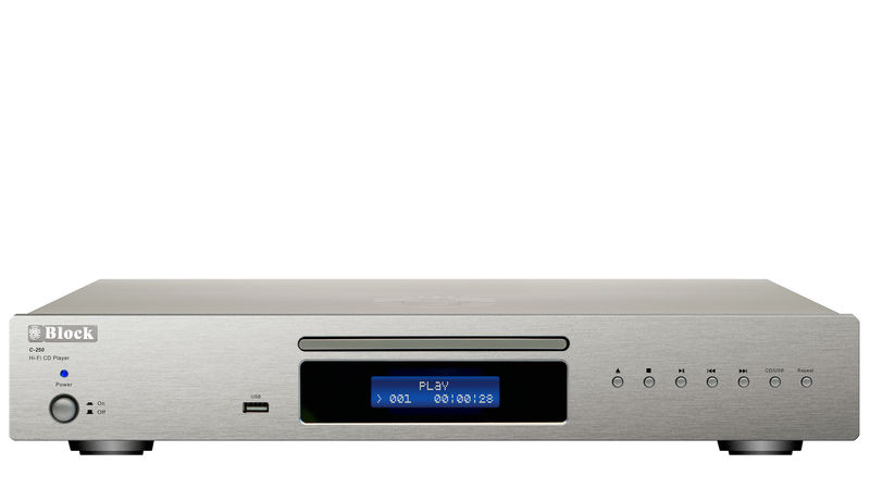 Block CD Player C-250 - Diamantsilber Block CD Player C-250 - Diamantsilber