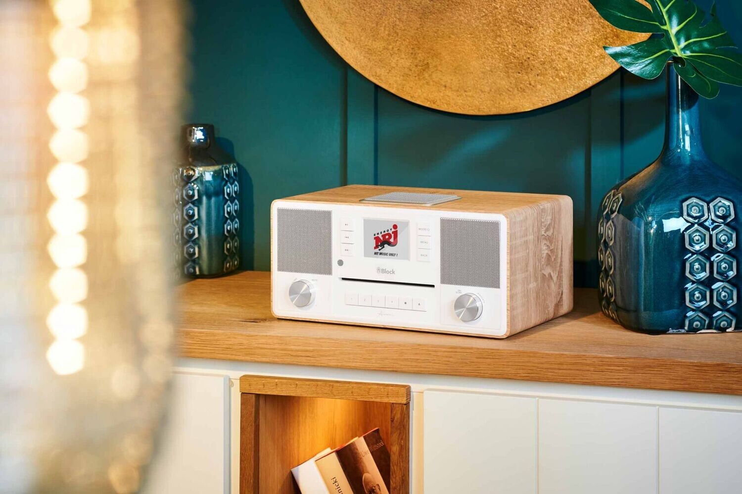 Block Design-Radio AURORA Smartradio - walnuss