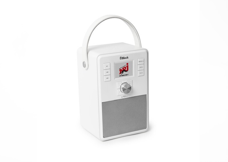 Block Design-Radio EMOTION Smartradio - weiss