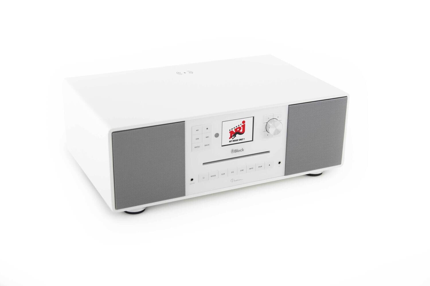 Block Design-Radio PASSION Smartradio - weiss