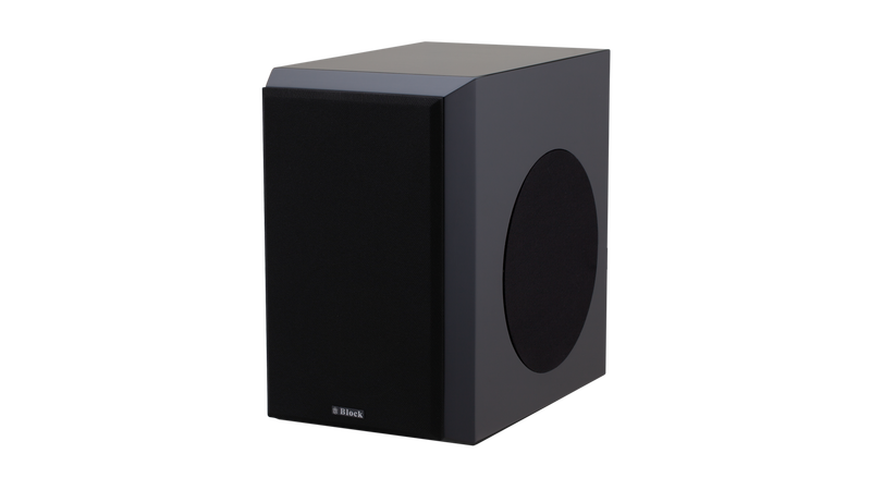 Block Lautsprecher S-100 - schwarz (Paar)