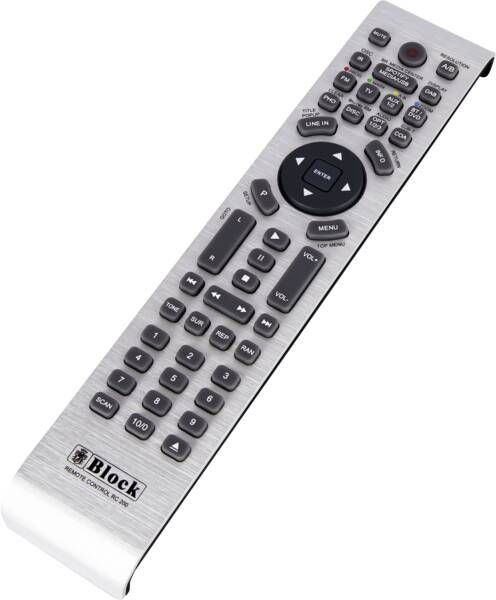 Block Fernbedienung RC-200 - silber Block Fernbedienung RC-200 - silber