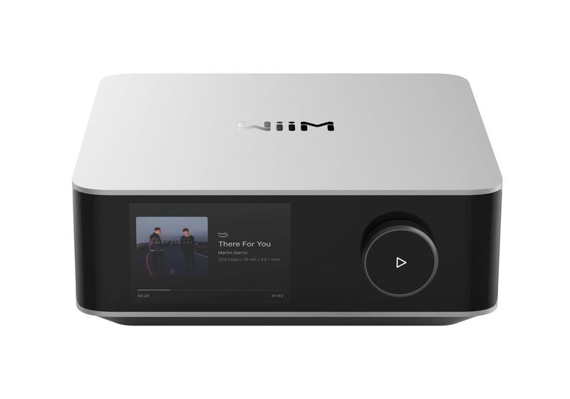 WiiM AMP ULTRA 2x200W@4ohms Hi-Res-Streamer-Verstärker - SILVER