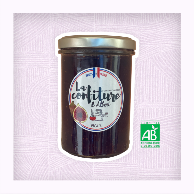 Confiture bio de Figue 240 grs
