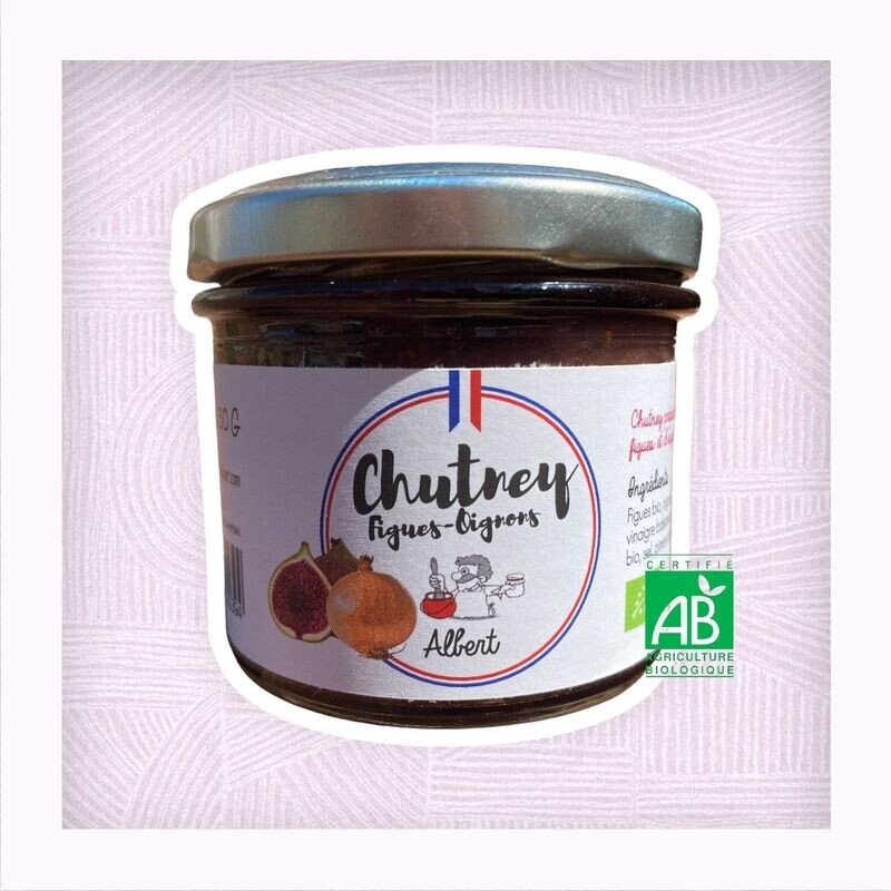 Chutney bio figues & oignons
