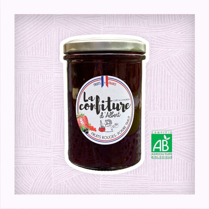 Gelée de Fruits Rouges & poivre Timut