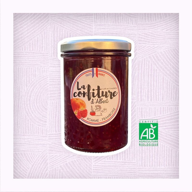 Confiture de Pomme Framboise