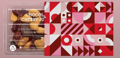 CHOCOLATE CHERRY JUBILLEE + PRINTED VALENTINES SLEEVE