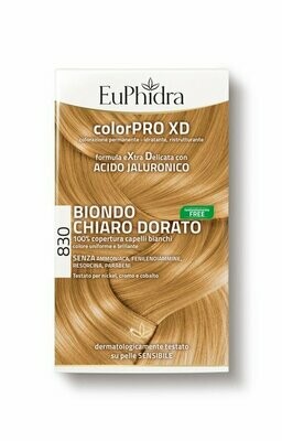 Euphidra ColorPro XD 830 Tinta Color BIONDO CHIARO DORATO