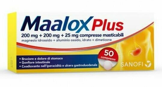MAALOX PLUS 50 Compresse Masticabili