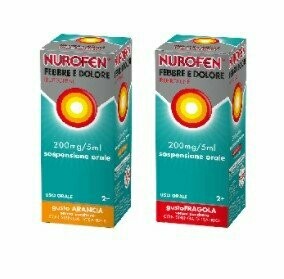 NUROFEN FEBBRE e DOLORE 200 mg/5 ml SCIROPPO 100 ml