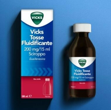 VICKS TOSSE FLUIDIFICANTE Sciroppo 180 ml