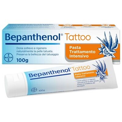 Bepanthenol Tatoo Pasta Lenitiva Protettiva 100 g