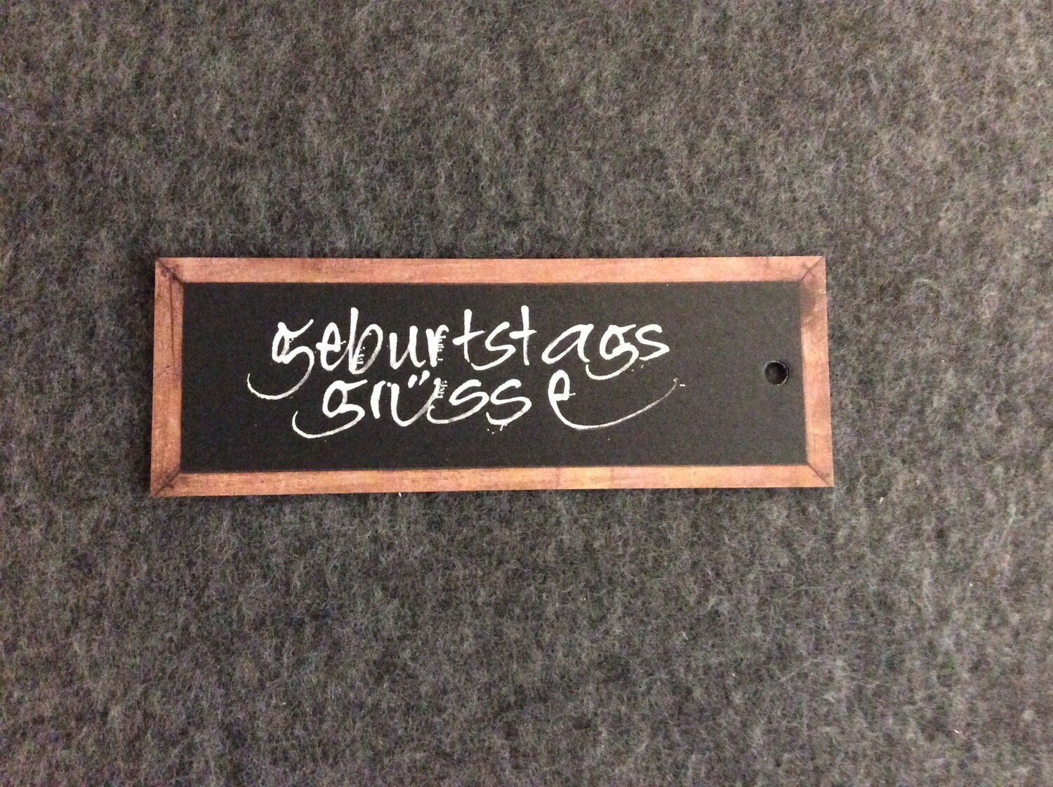 MINI KARTE ZUM HÄNGEN GEBURTSTAGSGRÜSSE