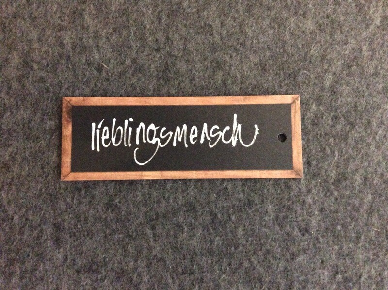 MINI KARTE ZUM HÄNGEN LIEBLINGSMENSCH