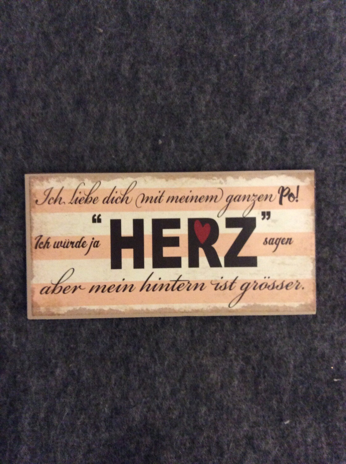 MAGNET MIT SPRUCH