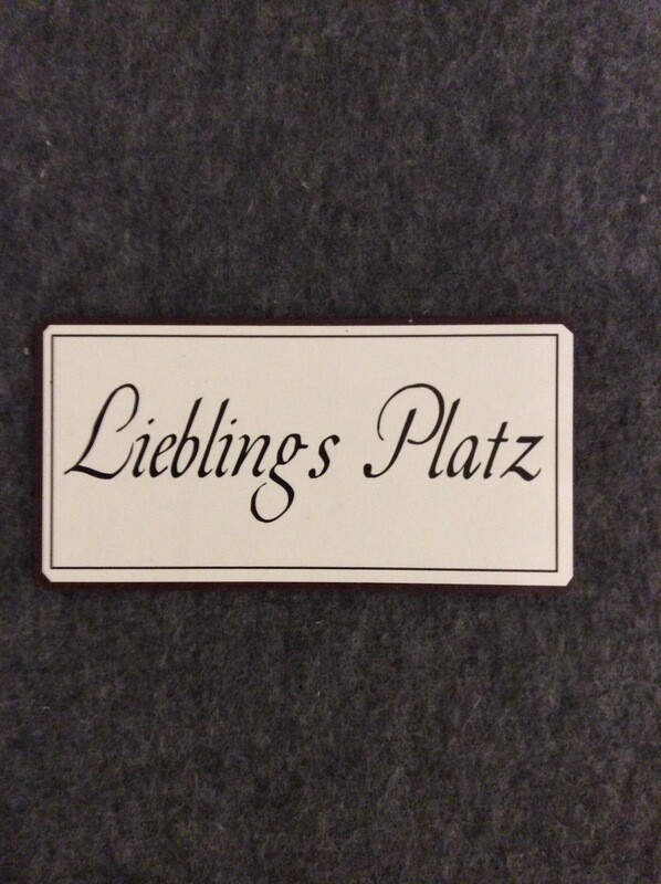 MAGNET MIT SPRUCH