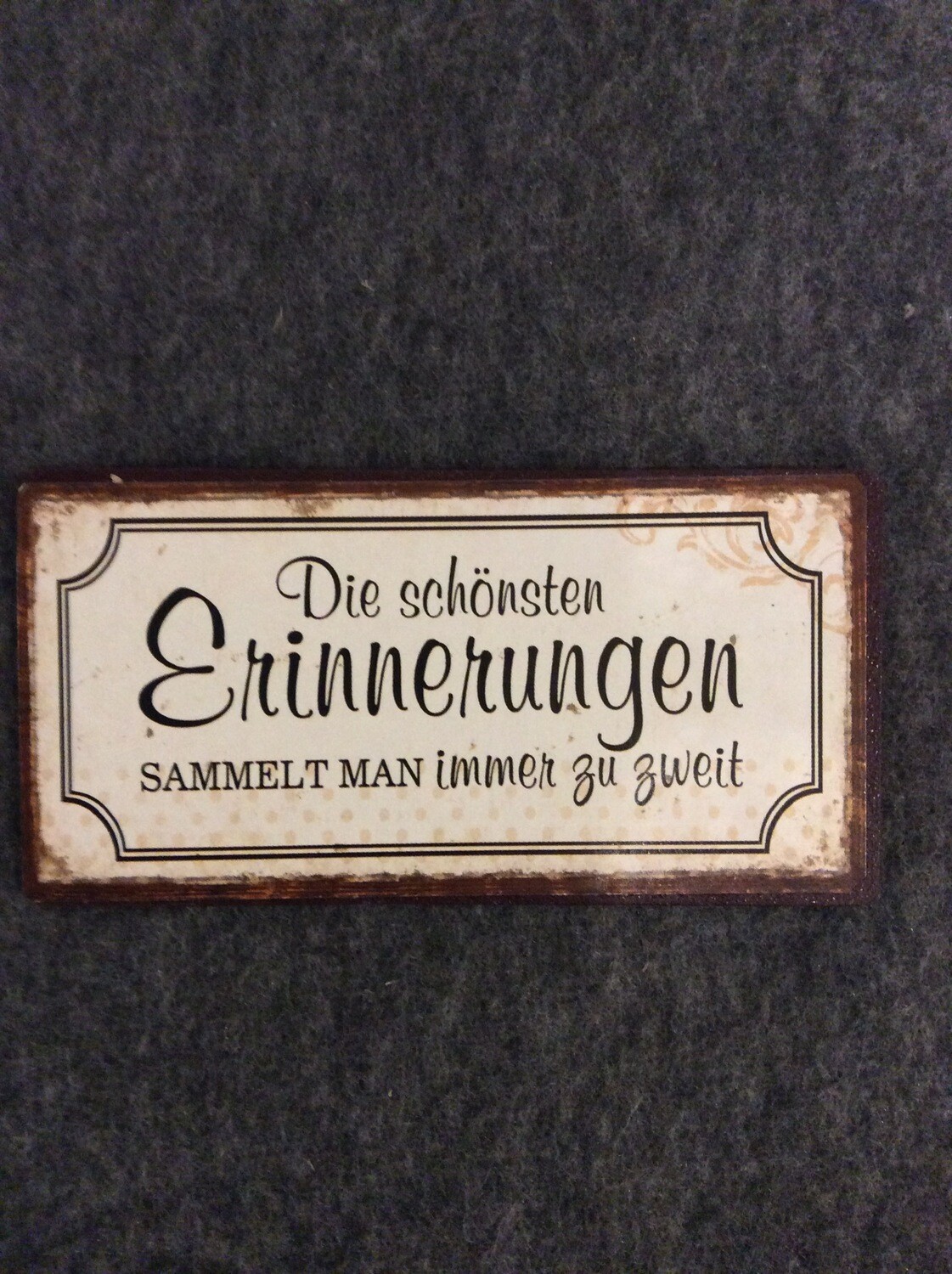 MAGNET MIT SPRUCH
