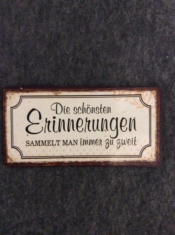 MAGNET MIT SPRUCH
