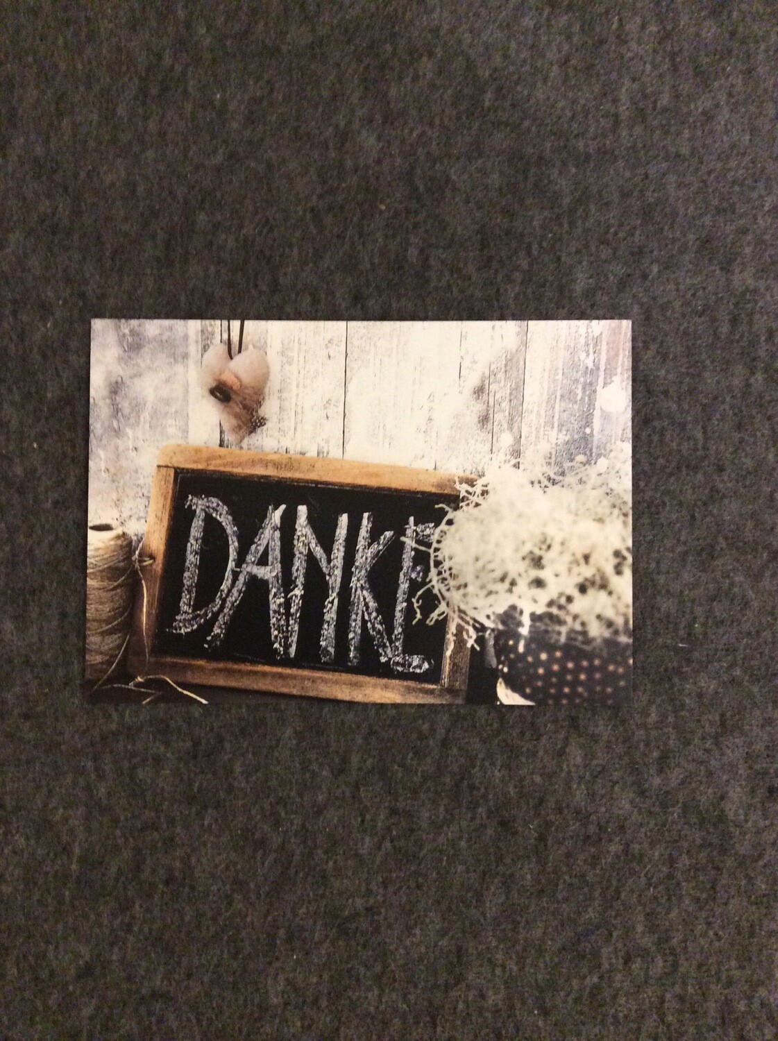 POSTKARTE DANKE