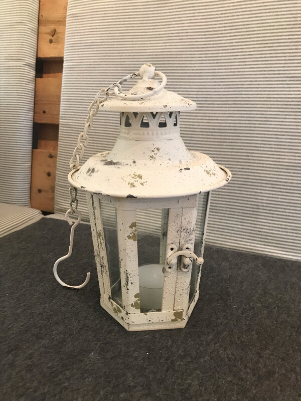 LATERNE ANTIQUE ZUM HÄNGEN