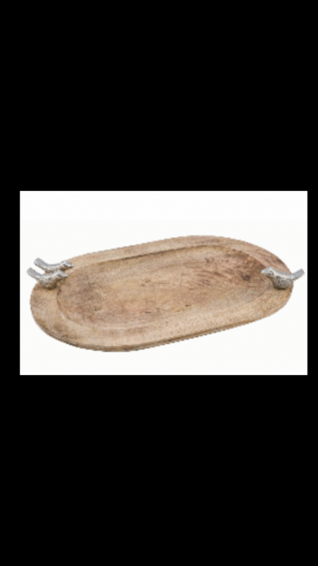 DEKO SCHALE MIT VÖGELN