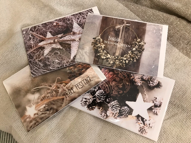 KARTE MIT WEIHNACHTSMOTIV